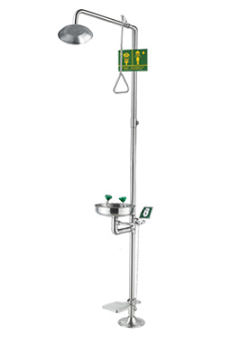 AZD1107-1腳踏式復合式緊急沖淋洗眼器