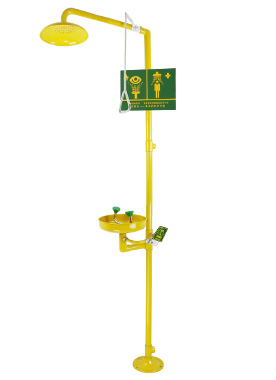 AZD1107復合式噴塑緊急沖淋洗眼器